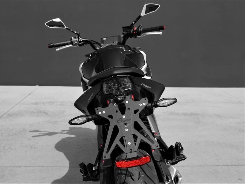 Portatarga Regolabile per CFMoto A3